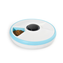 Seis refeições alimentador automático por atacado Auto Smart Smart Cachorro Pet Cat Cat Alimento Molhado Recipiente Timer Distribuidor de Timer alimentador